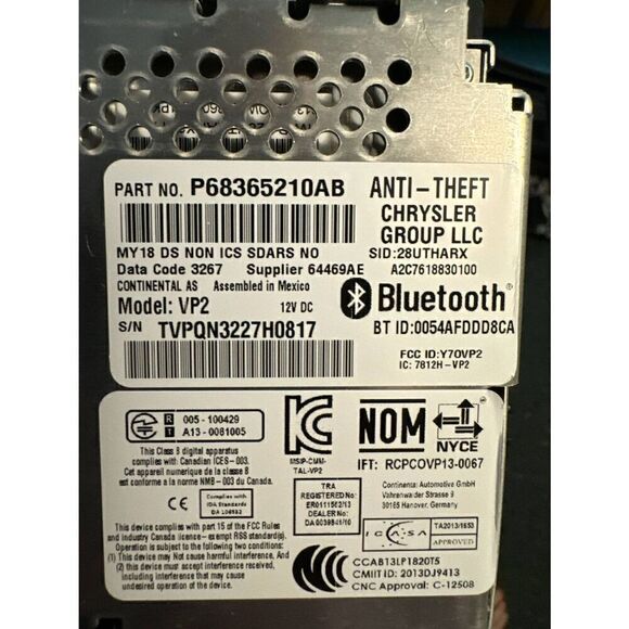 Stock Radio Head - Picture 3 of 3